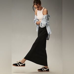 Anthropologie The Tilda Maxi Slip Skirt: Linen Edition